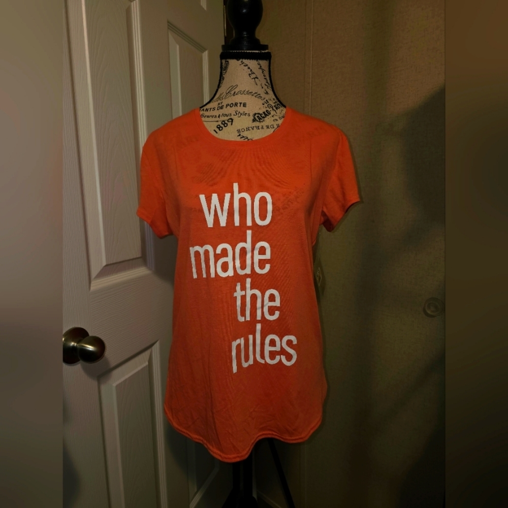 Reebok Who Made the Rules Tshirt
